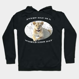 Every Day Is A Word Lion Day Hoodie